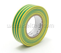 Temflex™  1300, желто-зеленая, универсальная изоляционная лента, 3М